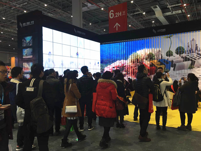 洪海光電上海廣告展會現(xiàn)場 洪海光電上海廣告展會現(xiàn)場